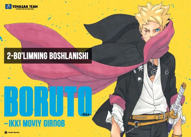 Boruto - ikki moviy girdob