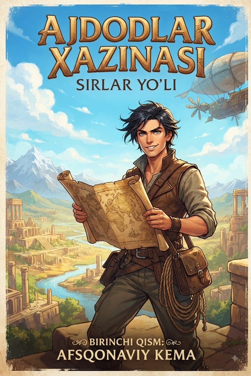 Ajdodlar Xazinasi: Sirlar Yo'li novellasi o'zbek tilida - ma-no.uz